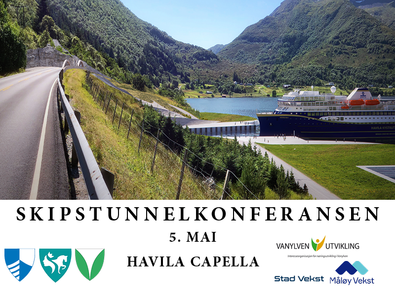 PRESSEMELDING: Skipstunnelkonferansen 5. mai